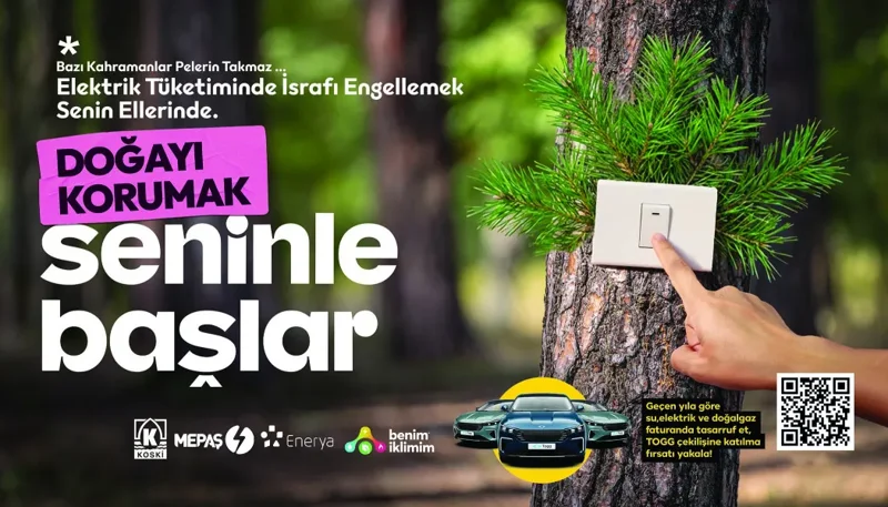DOĞAYI KORUMAK SENİNLE BAŞLAR
