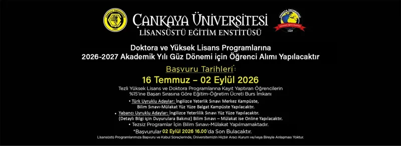 2026-2027 Güz Dönemi