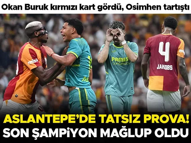 Galatasaray 1-2 Villarreal maç sonucu özet ve goller (Hazırlık maçı) Galatasaray 1-2 Villarreal maç sonucu özet ve goller (Hazırlık maçı)