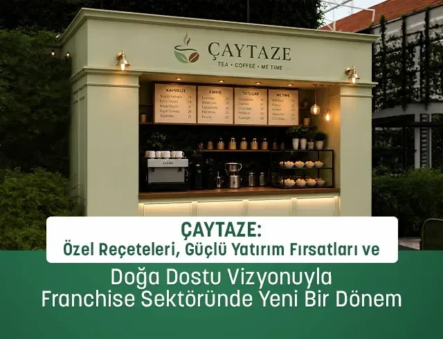 ÇAYTAZE: Özel Reçeteleri, Güçlü Yatırım Fırsatları ve Doğa Dostu Vizyonuyla Franchise Sektöründe Yeni Bir Dönem