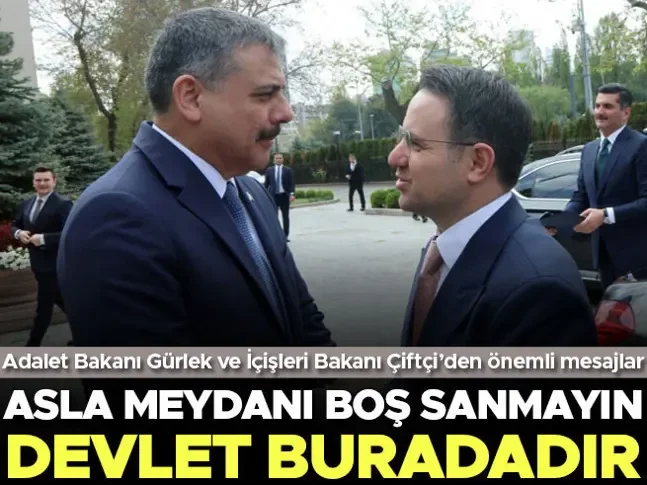 Bakan Gürlek: Devlet gereği ne ise yapmayı sürdürecektir Bakan Gürlek: Devlet gereği ne ise yapmayı sürdürecektir