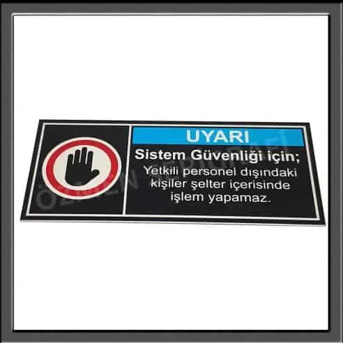 Metal Etiket / Serigraf Baskı / Leksan Etiket / Lazer Markalama/ — fotoğraf 4