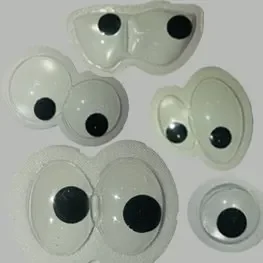oynar göz, oynayan göz, plastik göz, oyuncak gözü, bebek gözü plastik göz