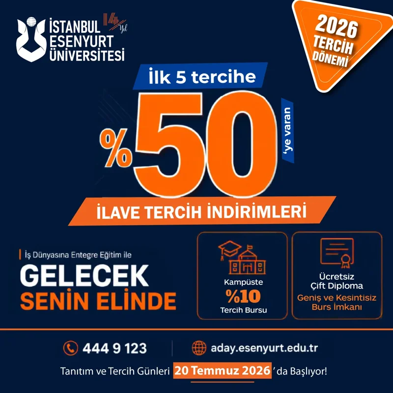İlk 5 Tercihte