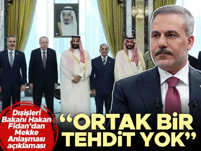 Dışişleri Bakanı Fidandan Mekke Anlaşması açıklaması Dışişleri Bakanı Fidandan Mekke Anlaşması açıklaması